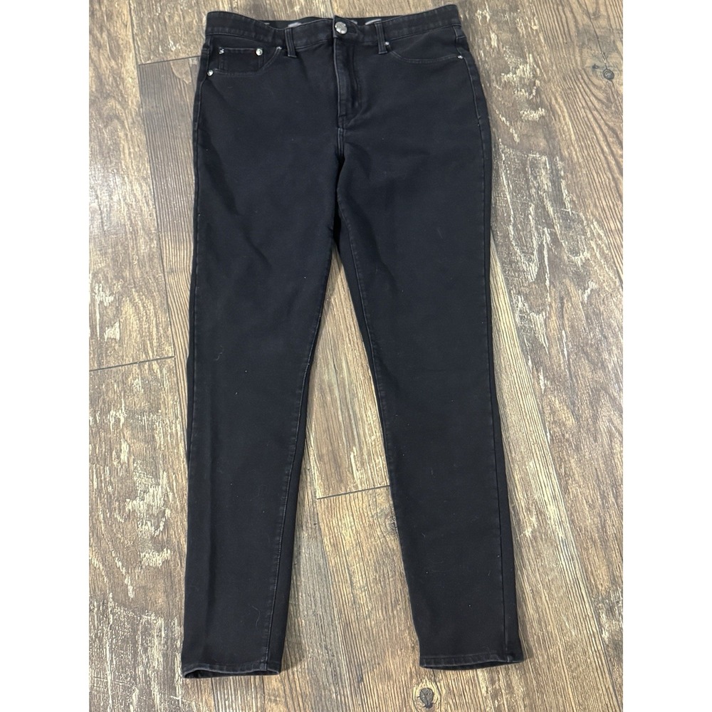 Women's Black Seven For All Mankind Skinny Jeans Jeggings - Size 10